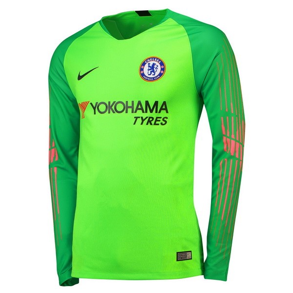 Camiseta Chelsea ML Portero 2018-2019 Verde